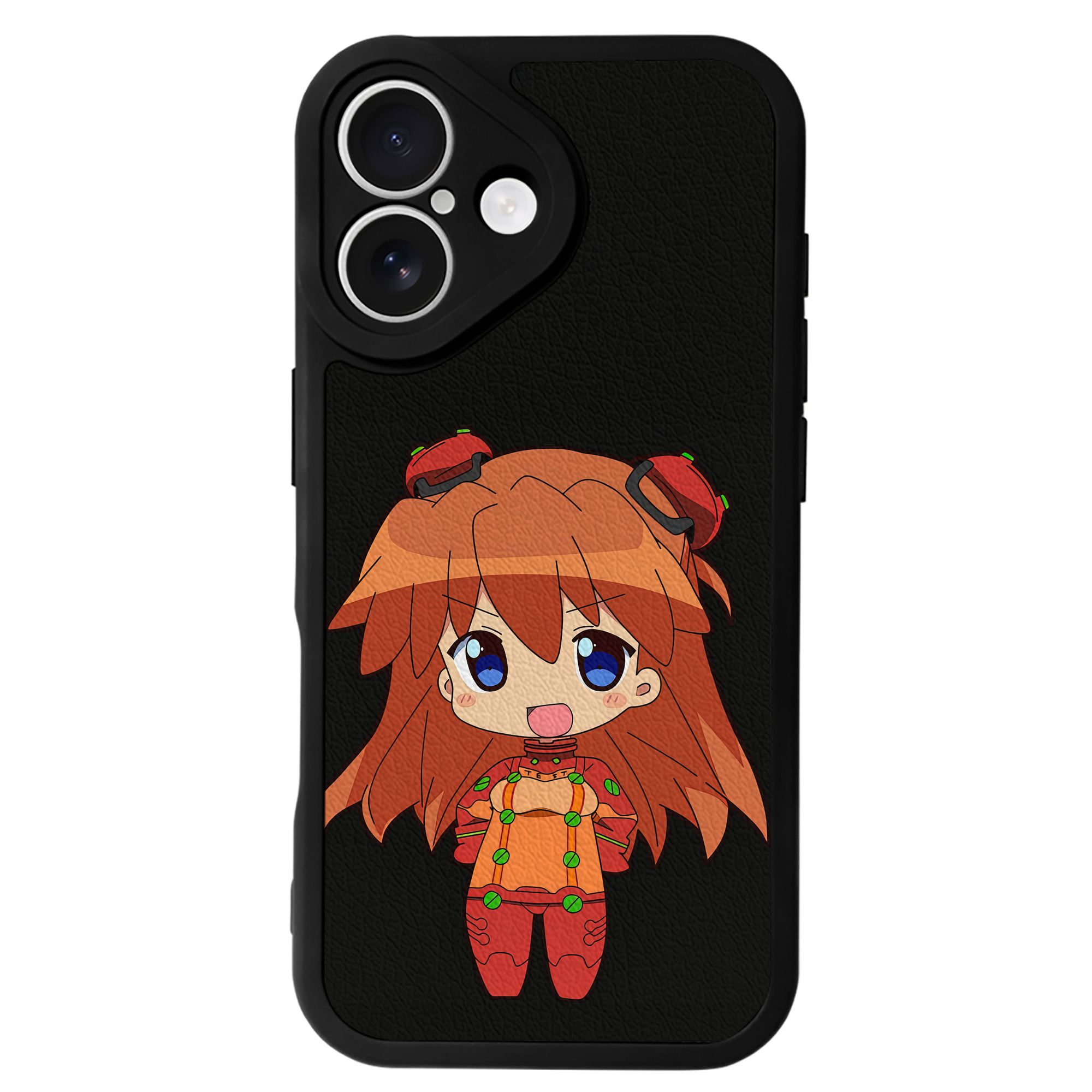 （画像用） EVA 新世紀エヴァンゲリオン 【iPhone 16シリーズ対応】シリコンスマホケース（レザー調） 材質：シリコン